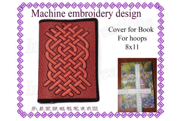 Celtic Pattern Book Cover: In the Hoop Review