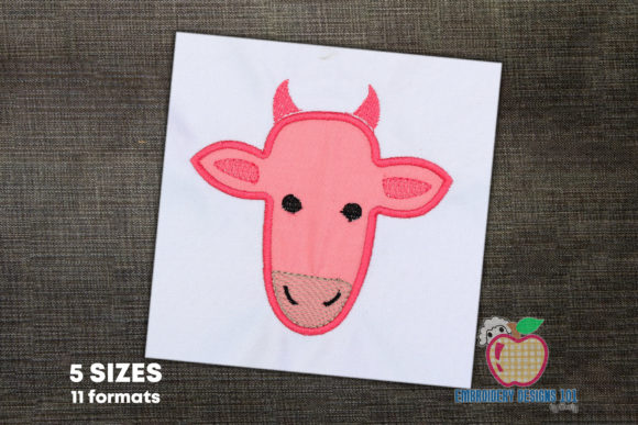 Cow Head Applique: A Craft Fair Designer's Review