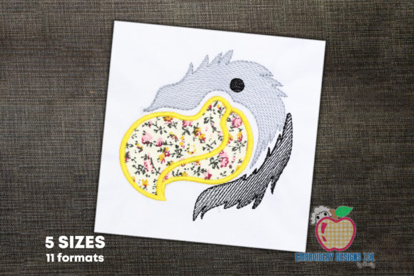 Falcon Head Applique: A Bold Choice for Holiday Collections