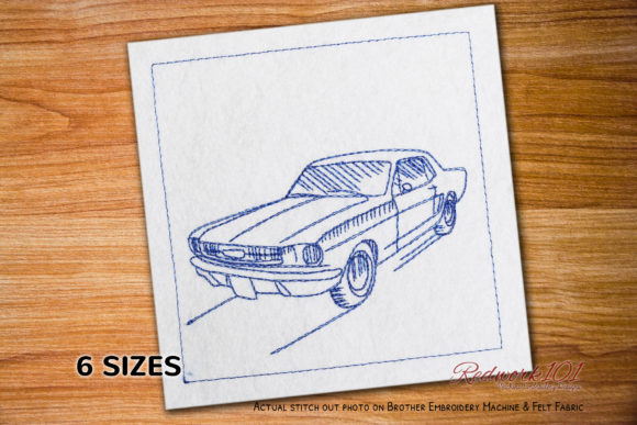 First Ford Mustang Bluework: A Seasonal Embroidery Review