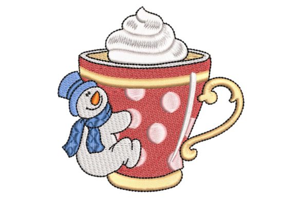 Lovely Snowman and Hot Chocolate Design Review