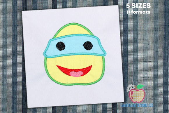 Ninja Turtle: A Festive Applique for Holiday Gifts
