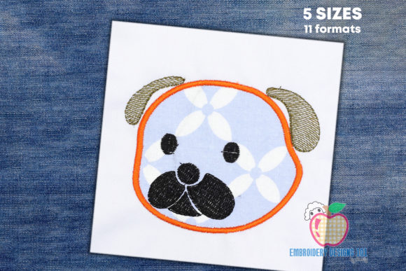 Pug Dog Applique: A Designer's Review for Gift Makers